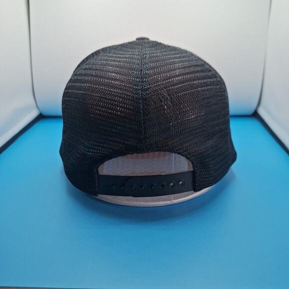 Vintage Mississippi Black Red Trucker Hat Cap Mesh Snapback - Picture 3 of 6